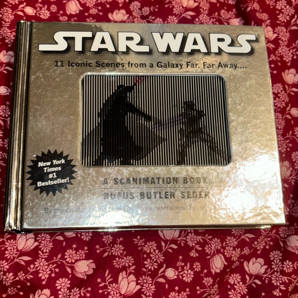 Star Wars hard back book 11 iconic scenes from a galaxy far, far away